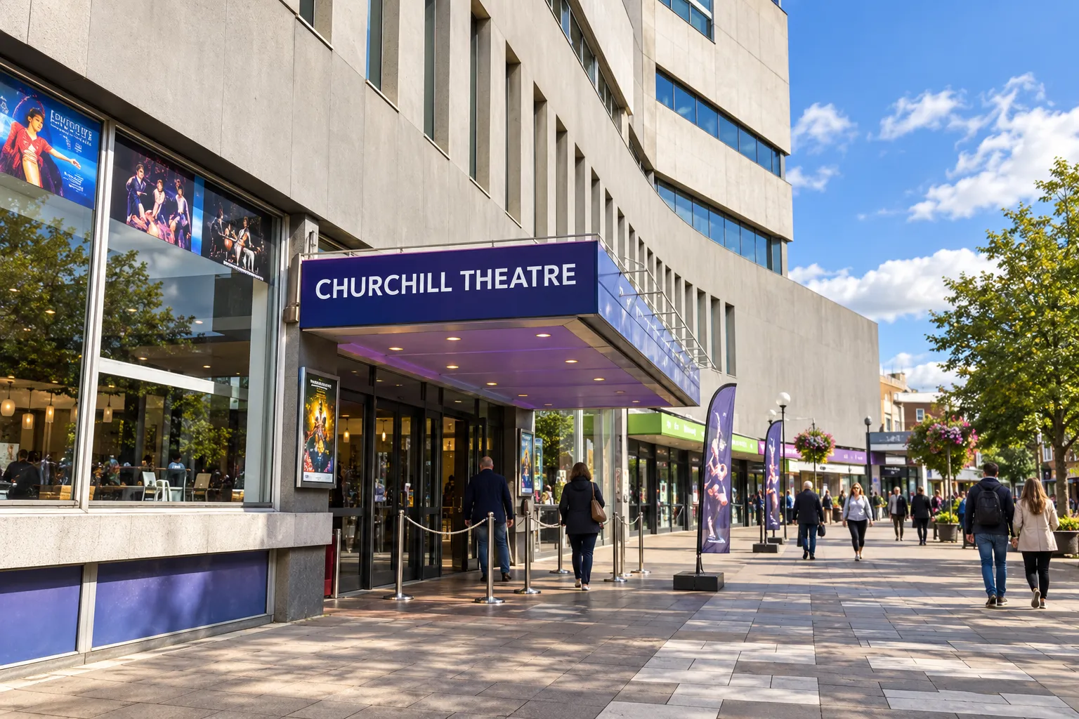 Churchill Theatre Bromley Chauffeur
